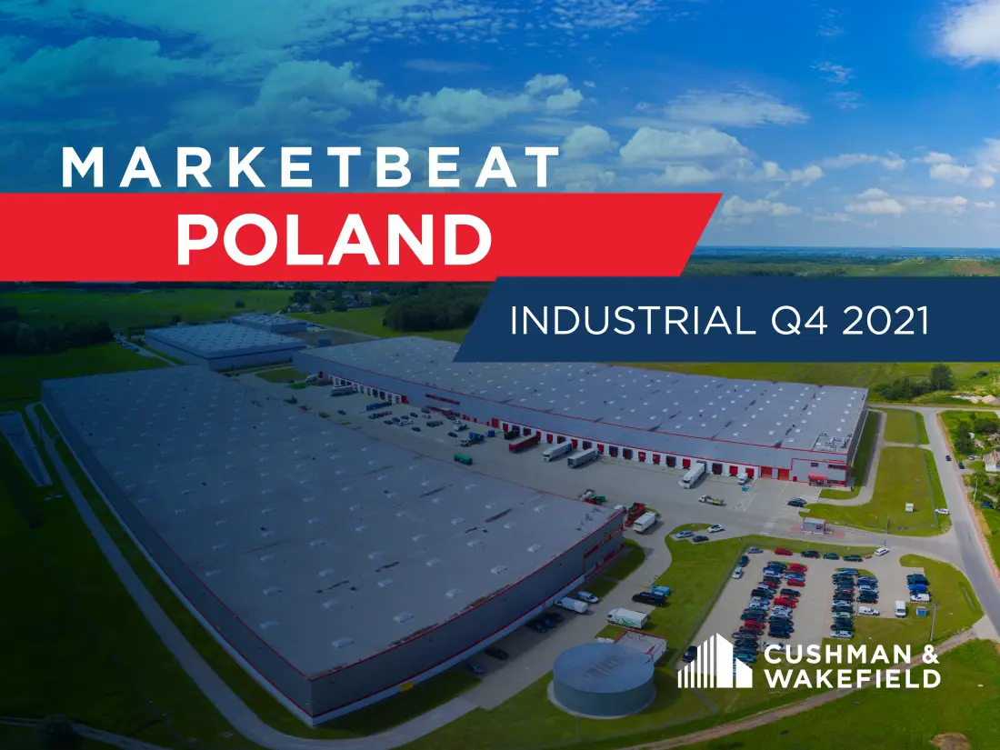 Marketbeat: Record levels of leasing and development activity - summary of Q4 2021 on the Polish industrial market 